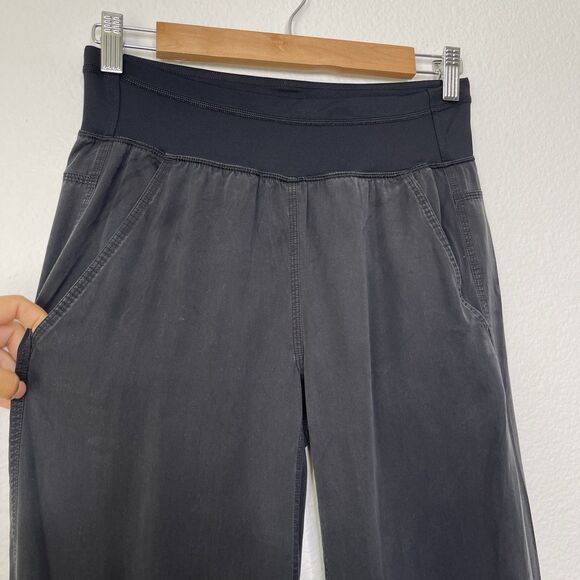 Lululemon Pants Size 4 Grayish Black Straight Studio Track Jogger Dance Yoga - Picture 1 of 11